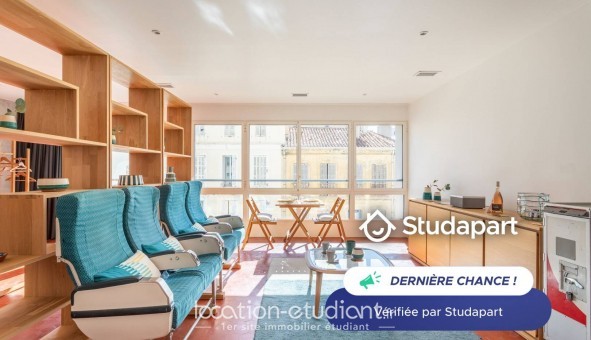 Logement tudiant Studio à Marseille 02me arrondissement (13002)