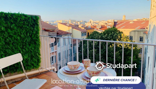 Logement tudiant Location Studio Meublé Marseille 02me arrondissement (13002)