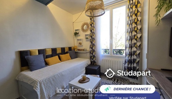 Logement étudiant Location Studio Meublé Marseille 02ème arrondissement (13002)