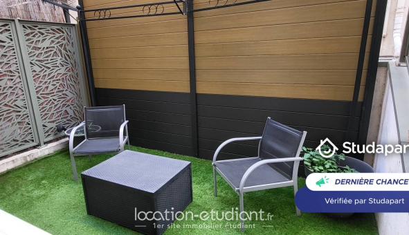 Logement �tudiant Location Studio Meubl&eacute; Marseille 02�me arrondissement (13002)