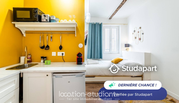 Logement étudiant Location Studio Meubl&eacute; Marseille 02ème arrondissement (13002)