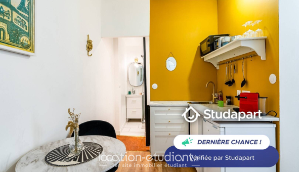 Logement étudiant Studio &agrave; Marseille 02ème arrondissement (13002)