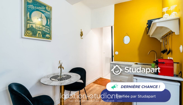 Logement étudiant Studio &agrave; Marseille 02ème arrondissement (13002)