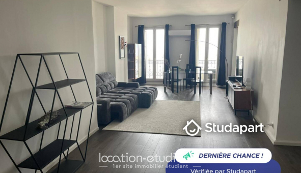 Logement �tudiant Location Studio Meubl&eacute; Marseille 02�me arrondissement (13002)