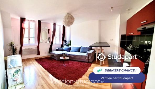 Logement �tudiant Location Studio Meubl&eacute; Marseille 02�me arrondissement (13002)