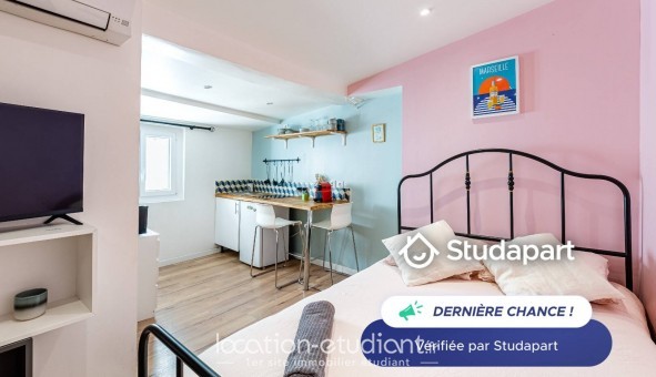Logement �tudiant Location Studio Meubl&eacute; Marseille 02�me arrondissement (13002)