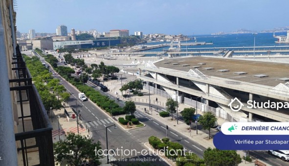 Logement �tudiant Studio &agrave; Marseille 02�me arrondissement (13002)