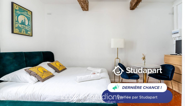 Logement �tudiant Location Studio Meubl&eacute; Marseille 02�me arrondissement (13002)