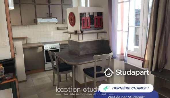 Logement �tudiant Studio &agrave; Marseille 03�me arrondissement (13003)