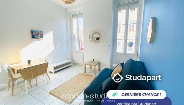 Logement tudiant Studio à Marseille 04me arrondissement (13004)