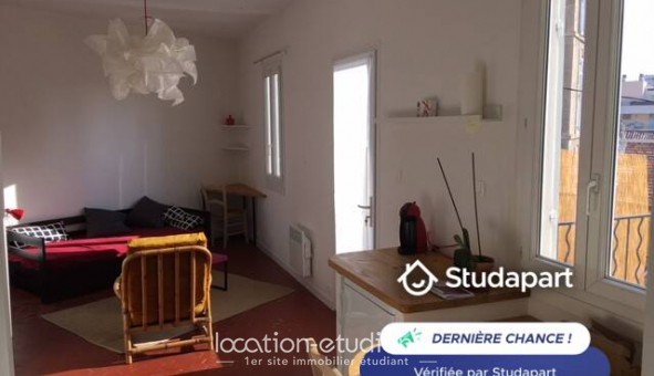 Logement tudiant Studio à Marseille 04me arrondissement (13004)