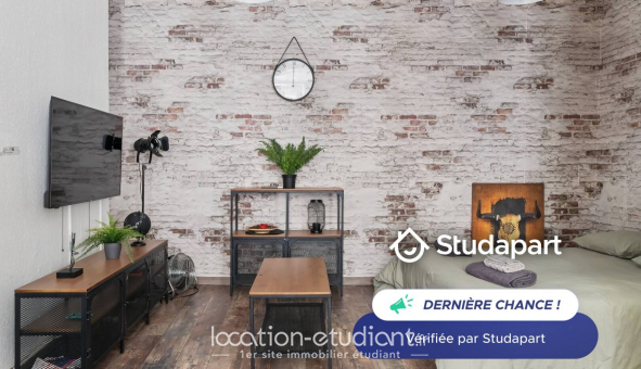 Logement tudiant Location Studio Meublé Marseille 04me arrondissement (13004)