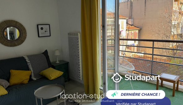 Logement �tudiant Studio &agrave; Marseille 04�me arrondissement (13004)