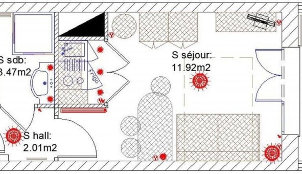 Logement �tudiant Studio &agrave; Marseille 04�me arrondissement (13004)