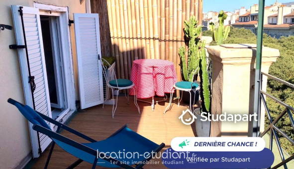 Logement �tudiant Studio &agrave; Marseille 06�me arrondissement (13006)