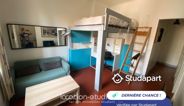 Logement �tudiant Location Studio Meubl&eacute; Marseille 06�me arrondissement (13006)
