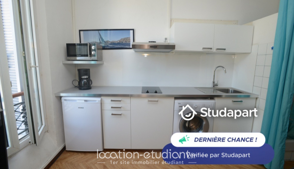 Logement tudiant Studio à Marseille 07me arrondissement (13007)