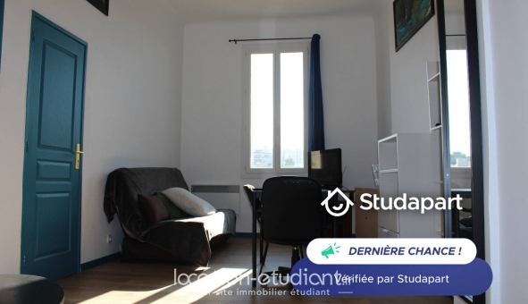 Logement étudiant Studio &agrave; Marseille 07ème arrondissement (13007)
