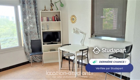 Logement �tudiant Location Studio Meubl&eacute; Marseille 07�me arrondissement (13007)