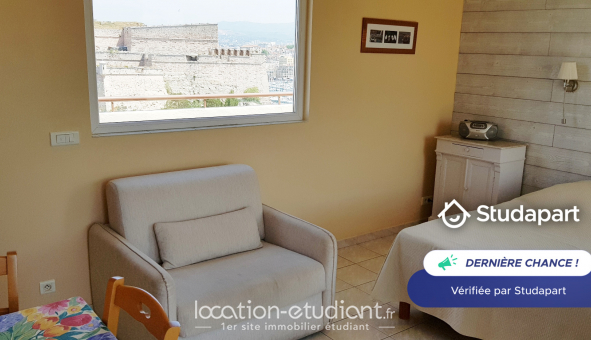 Logement �tudiant Studio &agrave; Marseille 07�me arrondissement (13007)