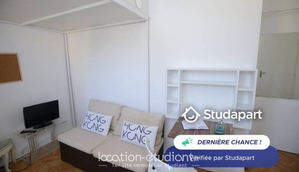 Logement �tudiant Studio &agrave; Marseille 07�me arrondissement (13007)