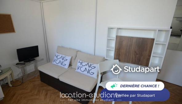 Logement �tudiant Studio &agrave; Marseille 07�me arrondissement (13007)