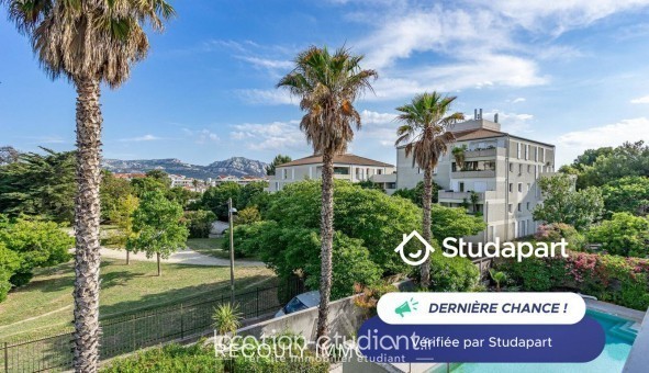 Logement tudiant Studio à Marseille 08me arrondissement (13008)