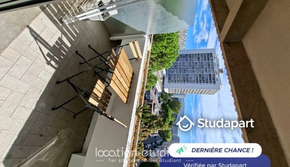 Logement �tudiant Studio &agrave; Marseille 08�me arrondissement (13008)