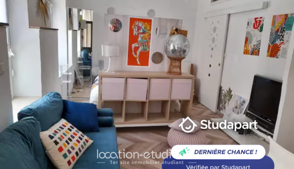 Logement �tudiant Location Studio Meubl&eacute; Marseille 08�me arrondissement (13008)
