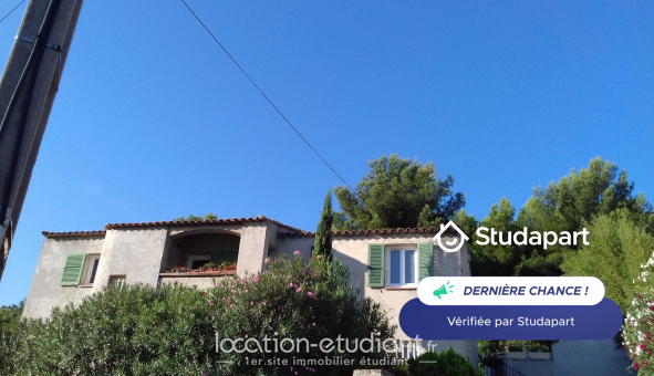 Logement tudiant Location Studio Meublé Marseille 09me arrondissement (13009)