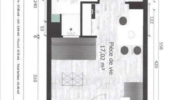 Logement tudiant Location Studio Meublé Marseille 10me arrondissement (13010)