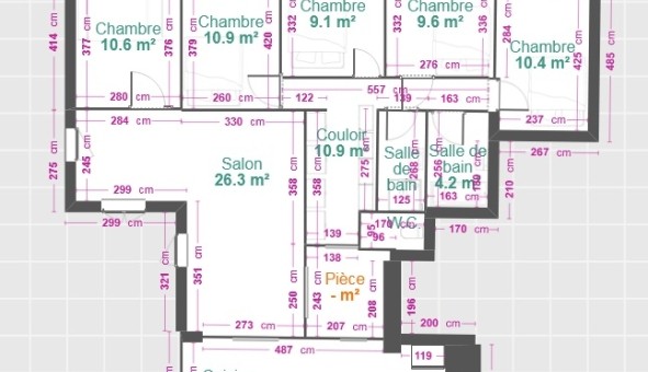 Logement �tudiant Studio &agrave; Massy (91300)