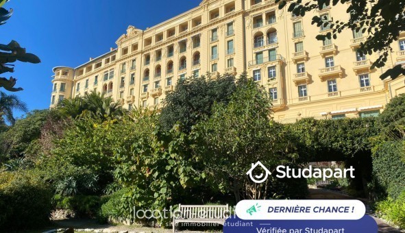 Logement tudiant Studio à Menton (06500)