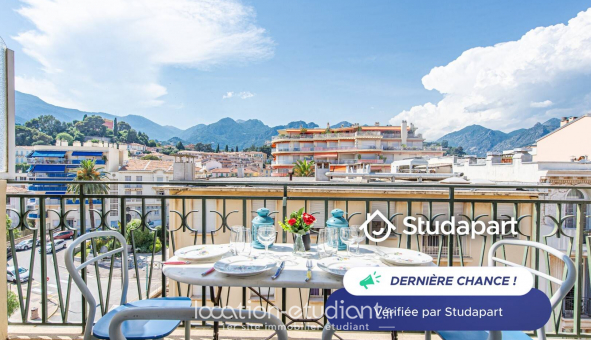Logement tudiant Location Studio Meublé Menton (06500)