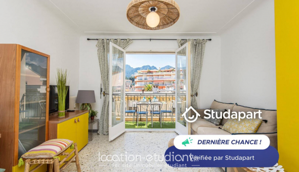 Logement tudiant Studio à Menton (06500)