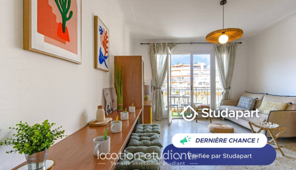 Logement tudiant Studio à Menton (06500)