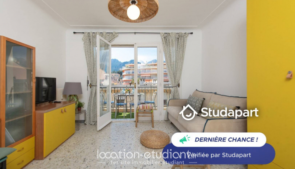 Logement tudiant Studio à Menton (06500)