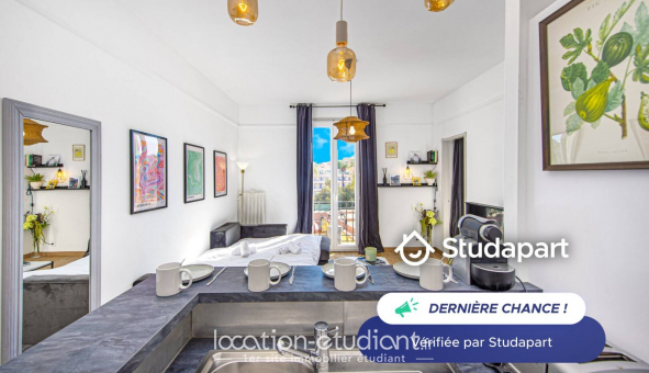 Logement tudiant Studio à Menton (06500)