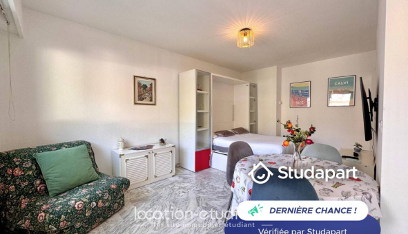 Logement �tudiant Studio &agrave; Menton (06500)
