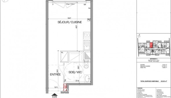 Logement tudiant Studio à Metz (57050)