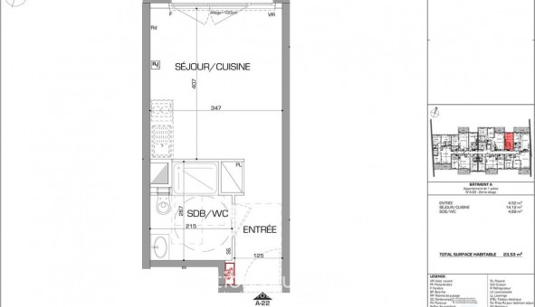 Logement tudiant Studio à Metz (57050)