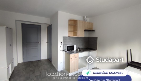 Logement �tudiant Studio &agrave; Mons en Baroeul (59370)