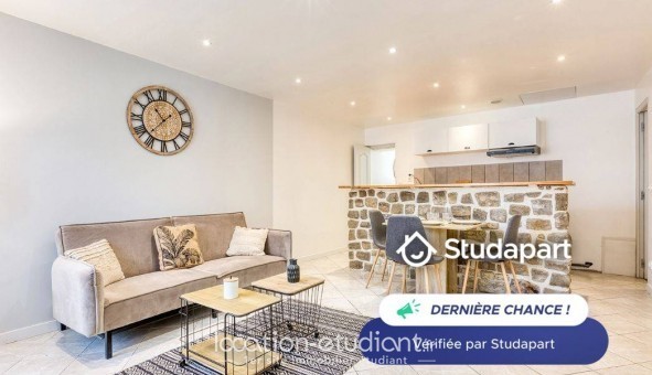 Logement tudiant Location Studio Meublé Montereau Fault Yonne (77130)
