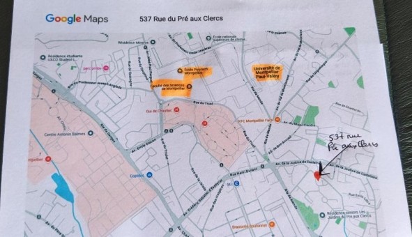 Logement tudiant Studio à Montpellier (34080)