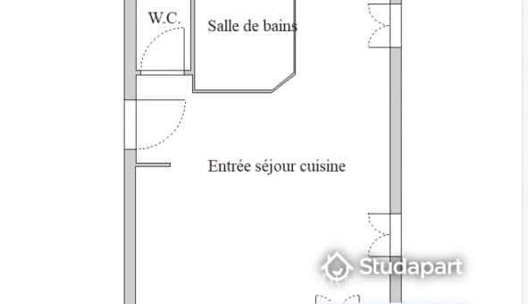 Logement tudiant Studio à Montpellier (34080)