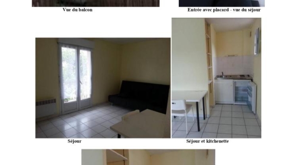 Logement tudiant Location Studio Vide Montpellier (34080)