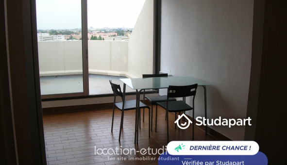Logement �tudiant Studio &agrave; Montpellier (34080)