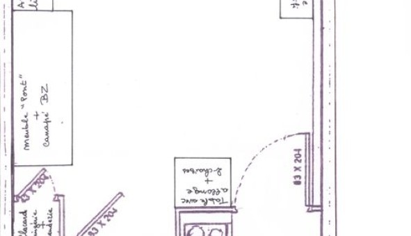 Logement �tudiant Studio &agrave; Montpellier (34080)