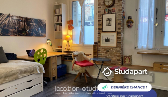 Logement tudiant Studio à Montreuil (93100)