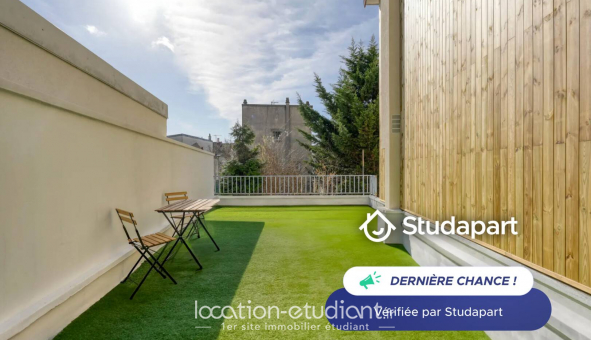 Logement �tudiant Studio &agrave; Montreuil (93100)